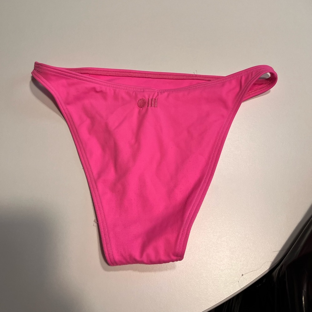 Solid And Striped Bikini Bottom - image 2